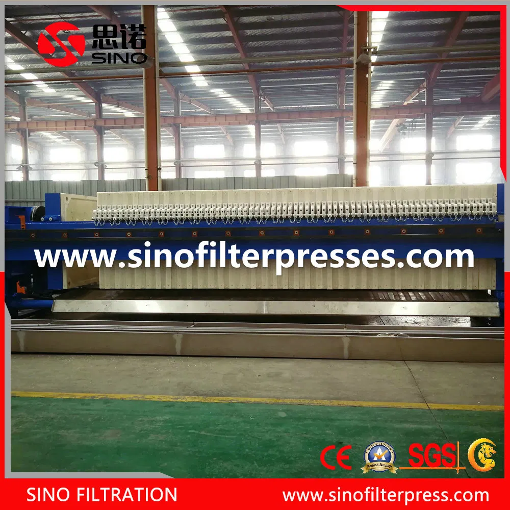 2000 Biological Sludge Dewatering PP Automatic Filter Press Membrane Price