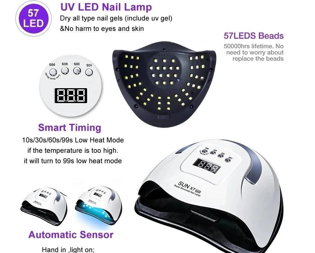 Best Selling 180W LED UV Lamp for Nail Salon Nail Dryer