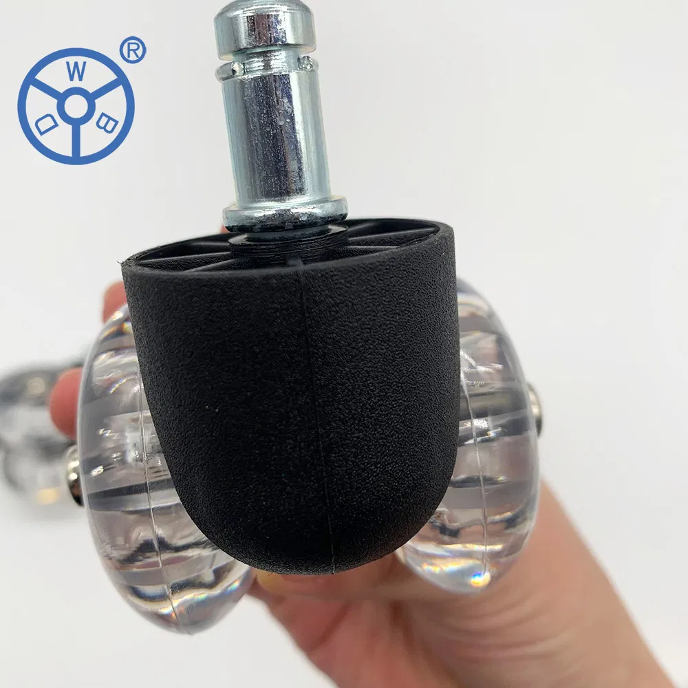 Customized Small Transparent Furniture Casters Wheels