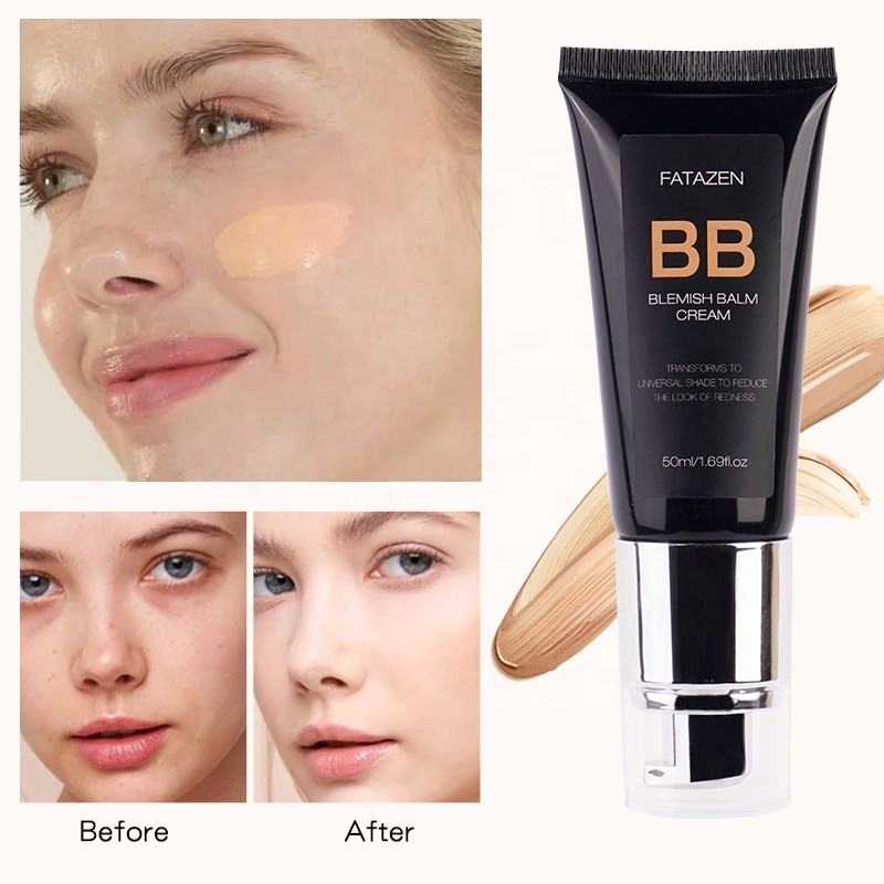 Korean Skin Care Sticker Brightening Liquid Bb Cream Whitening Moisturizing Beauty Cosmetics Foundation Base Makeup Concealer