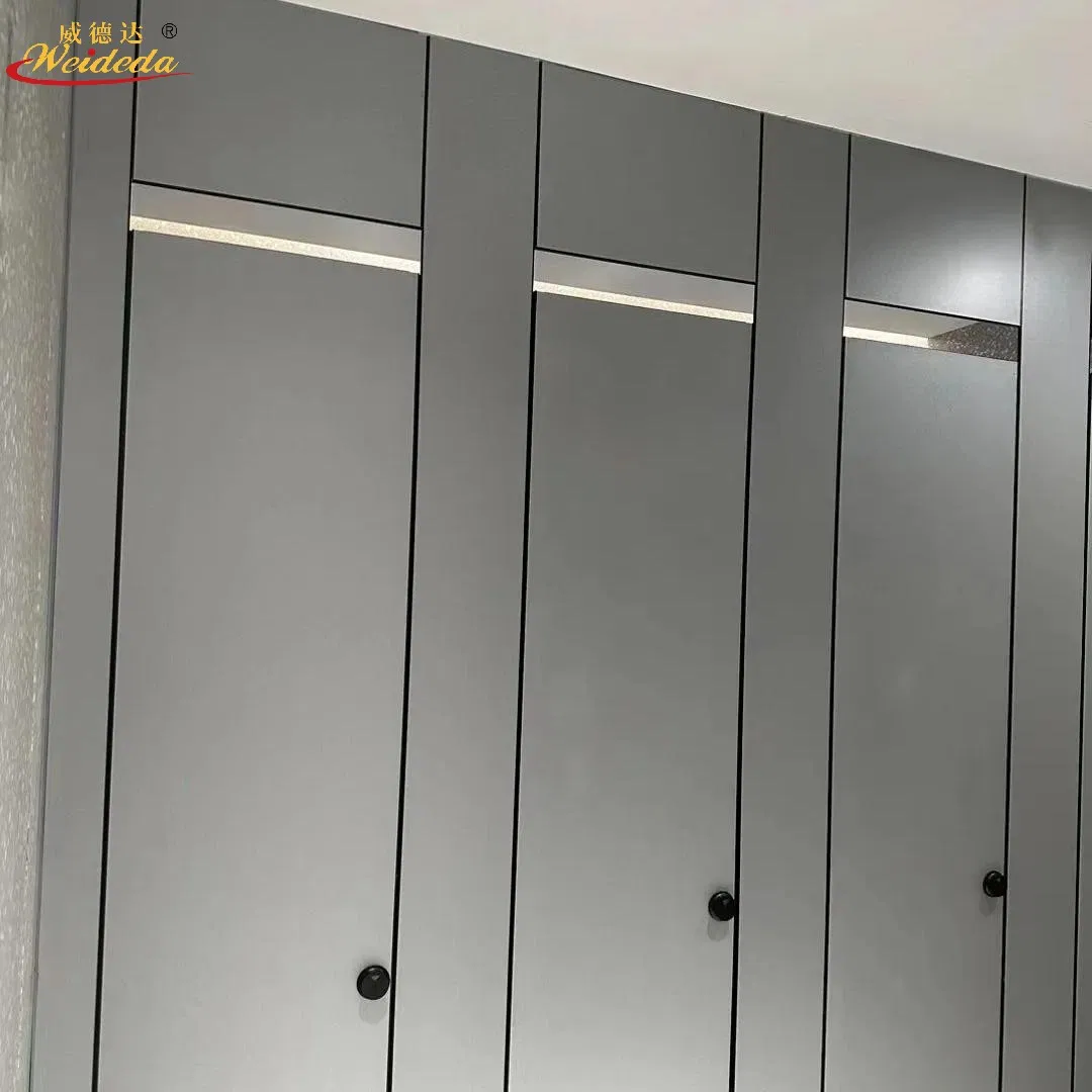 Sliding Partition Wall 15mm Full Height Washroom Partition
