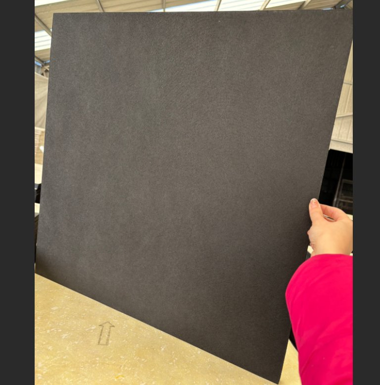 Black Ceiling Glasswool Ceiling Tiles, Square Edge Fiberglass Ceiling Tile