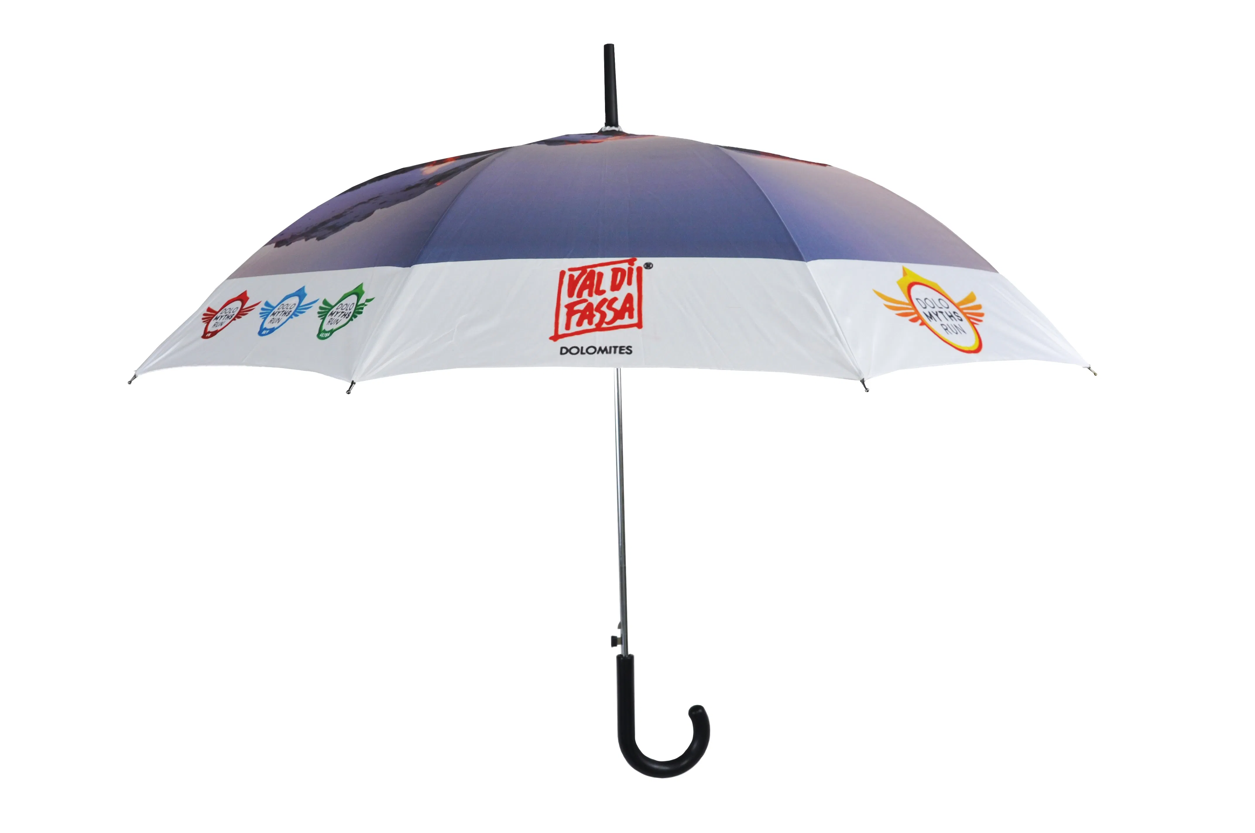 Customized Picture Printing Promotion Golf Umbrella Advertising Straight Umbrella, Promotional Straight Umbrella with Personalized Picture Printing Design