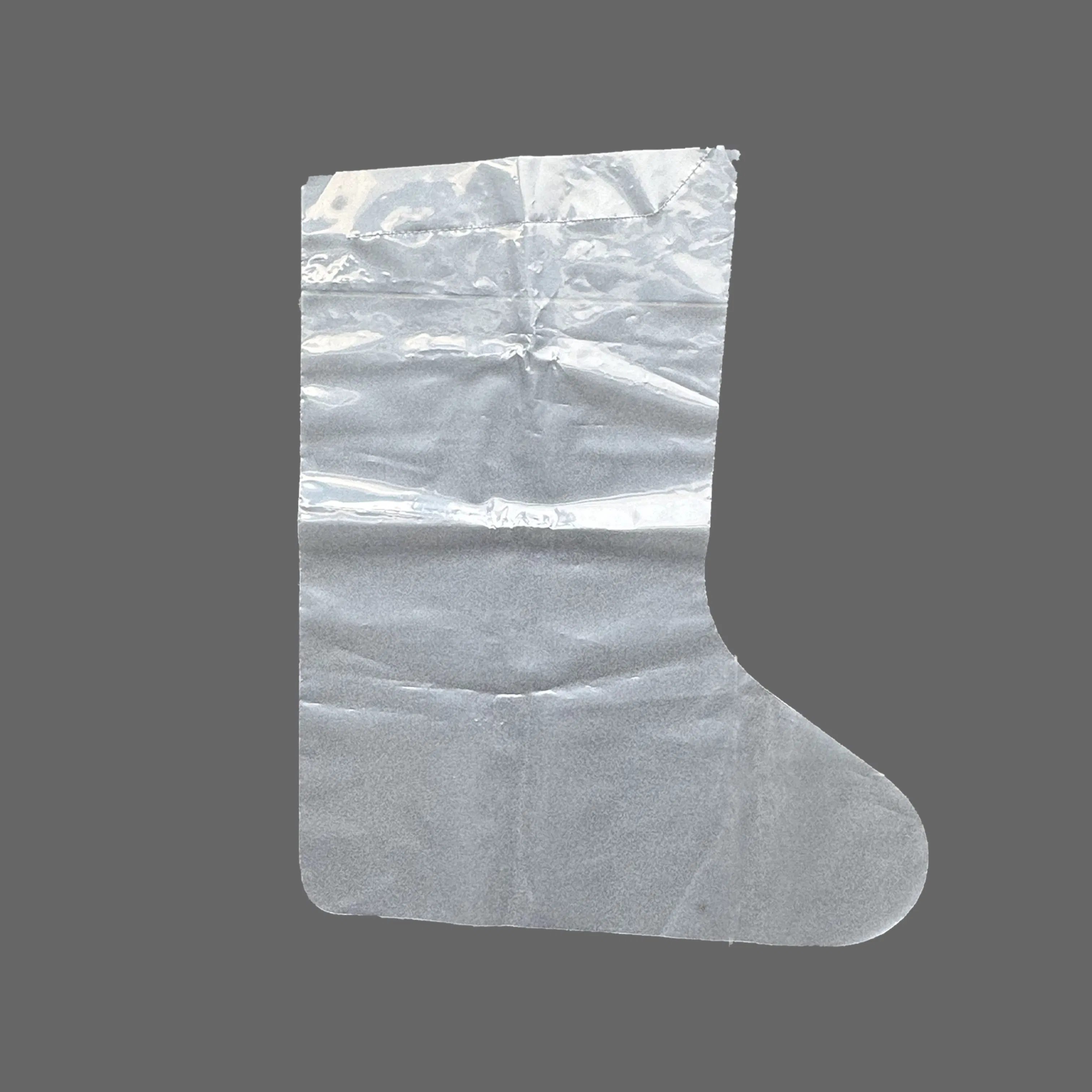 Clear Polyethylene Boot Covers with Tie Top
