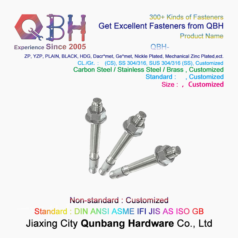 Анкерный болт с гильзой из нержавеющей стали