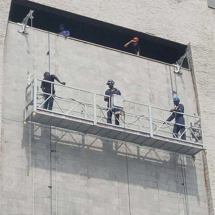 Hanging Steel Electric Powder Coating Steel Suspended Platform