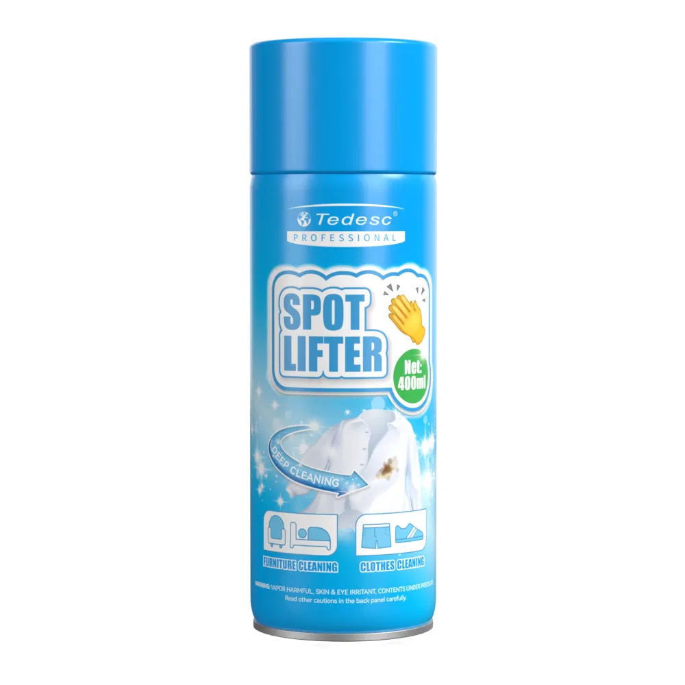 Dry White Powdered Aerosol Stain Remover Spot Remover Aerosol Stain Lifter