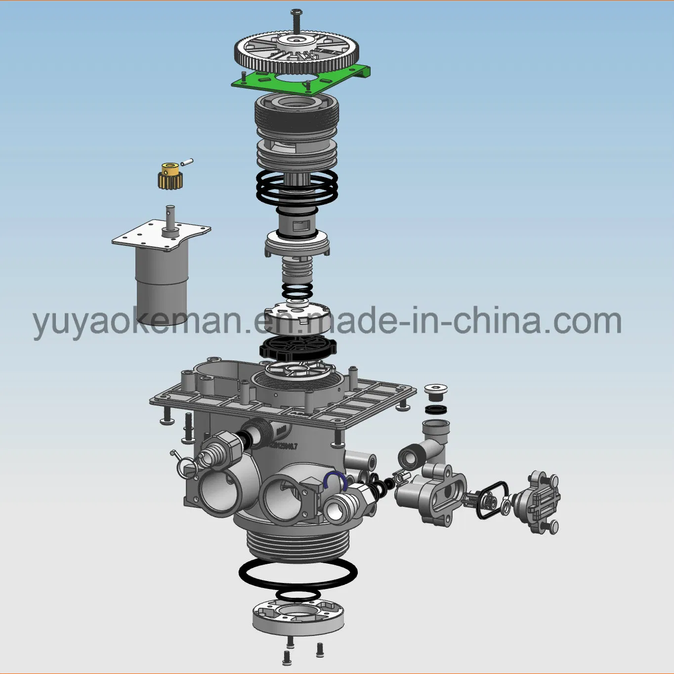 Mini Automatic Water Softener for Home Use with Dust Helmet (1 Tons)