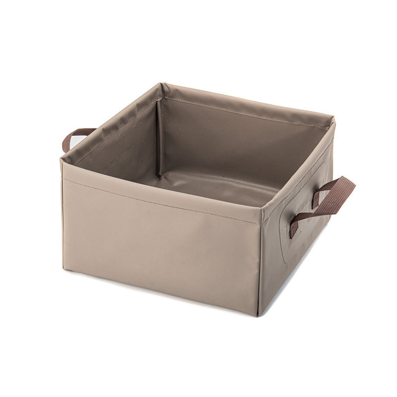Portable Square Travel, Folding, Foot Bath, Bucket