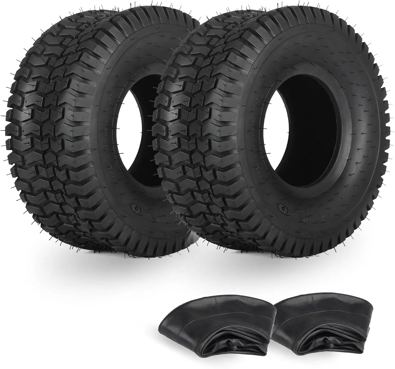 Шина и камера 15x6.00-6, 2 шт., с прямым вентилем TR-13