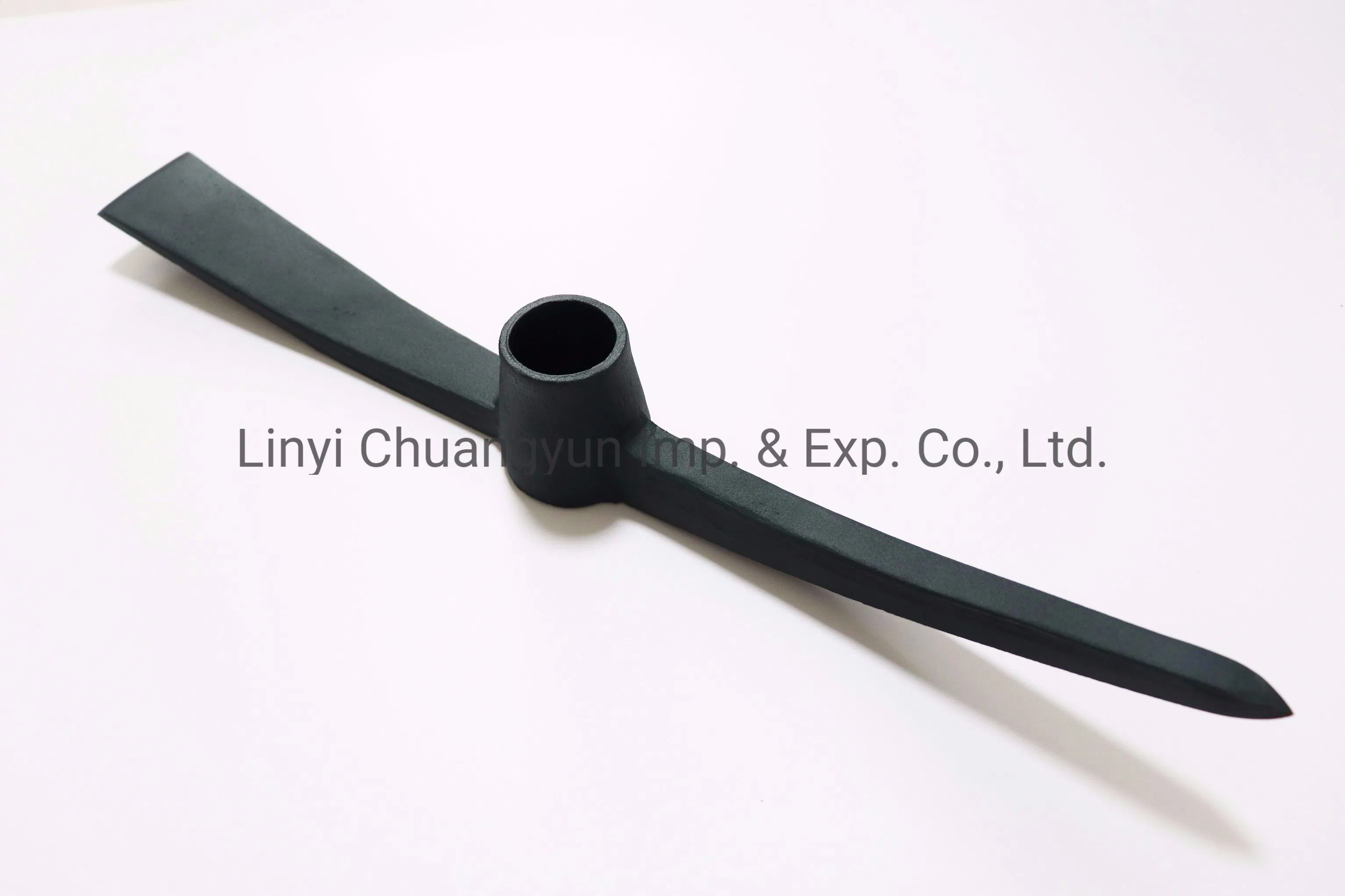 French Type Round Hole Pickaxe P410 Pick Mattock