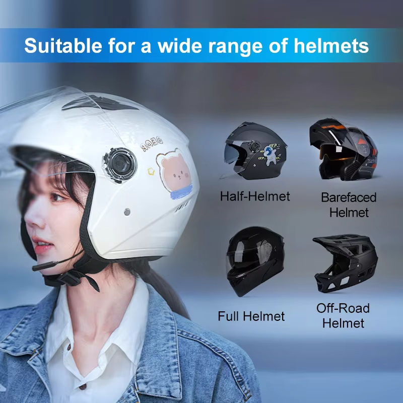 Y1 Wireless Bluetooth Intercom Motorcycle Helmet Headphone Headset Helmet Bluetooth Motorcycle Intercom