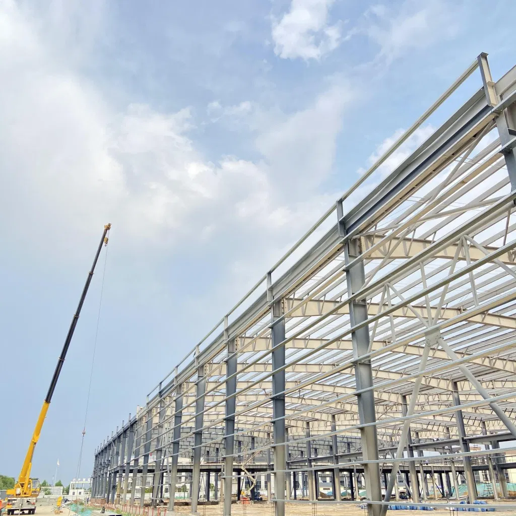 High Quality Strong and Durable Industrial Building, Easy to Build Steel Structure Workshop Warehouse Building, Professional Manufacturer.