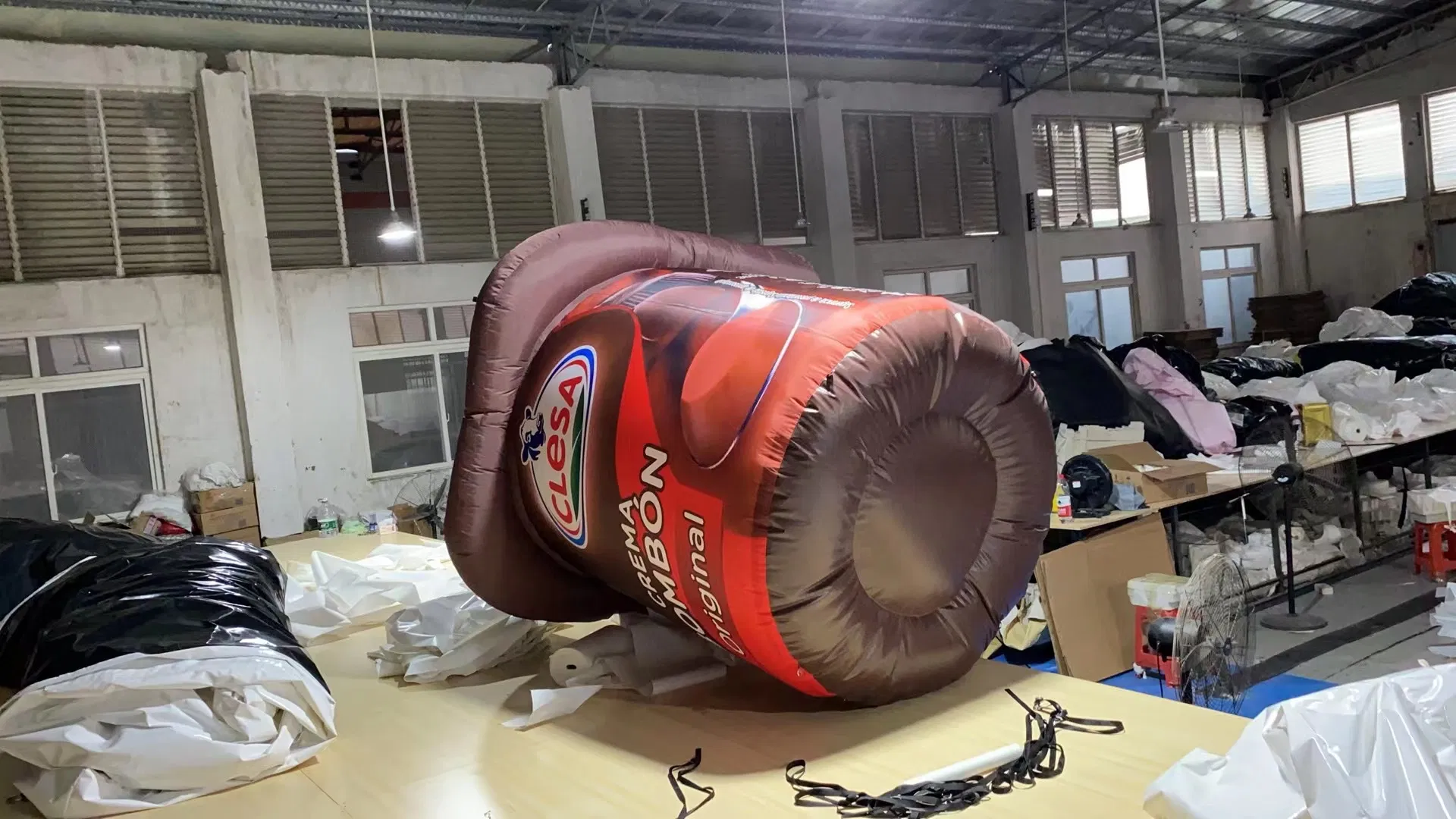 Boyi Inflatable Yogurt Box Inflatable Advertising Yogurt Jar