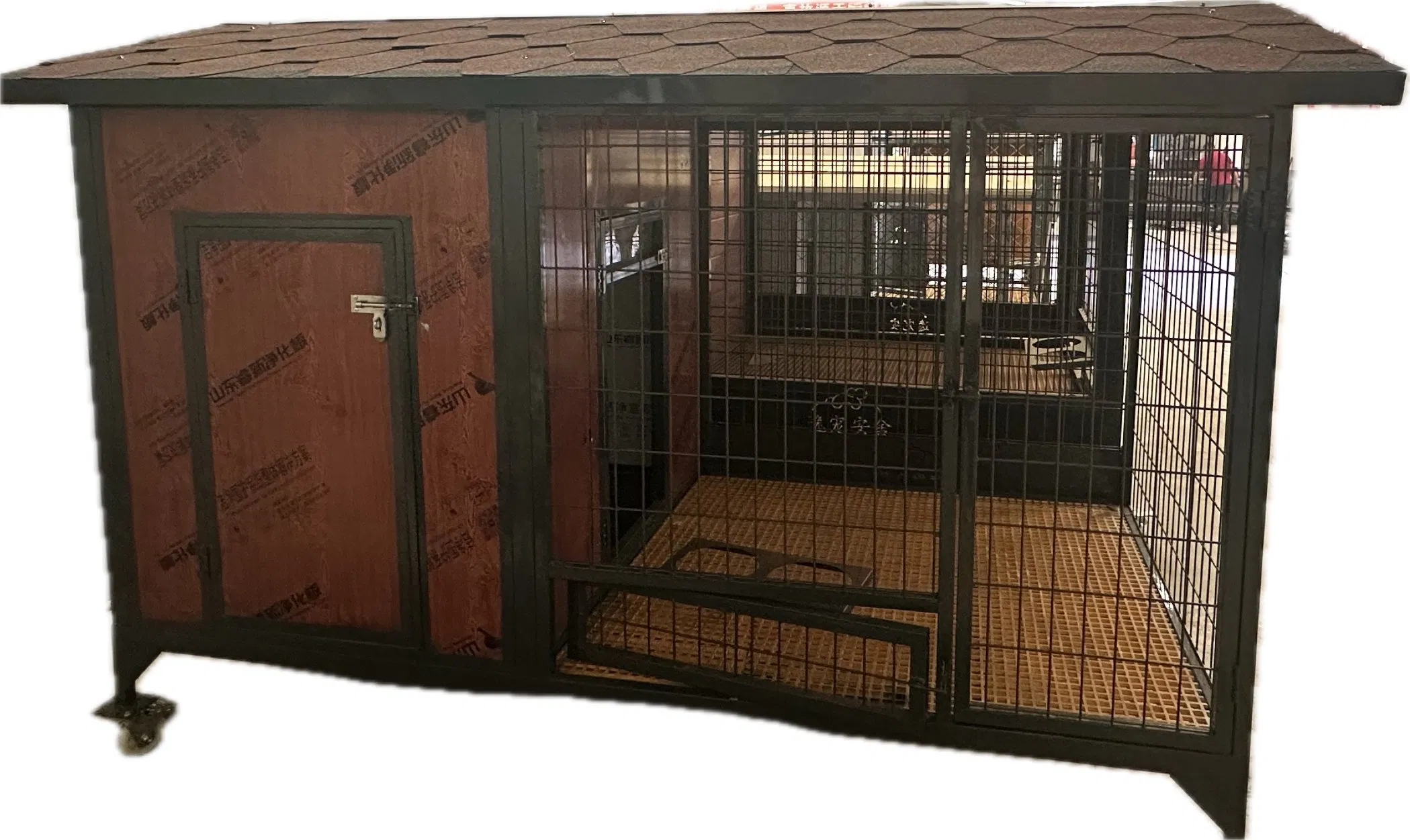Animal Pet Dog Kennel Crate House Big Wooden Dog Cage House