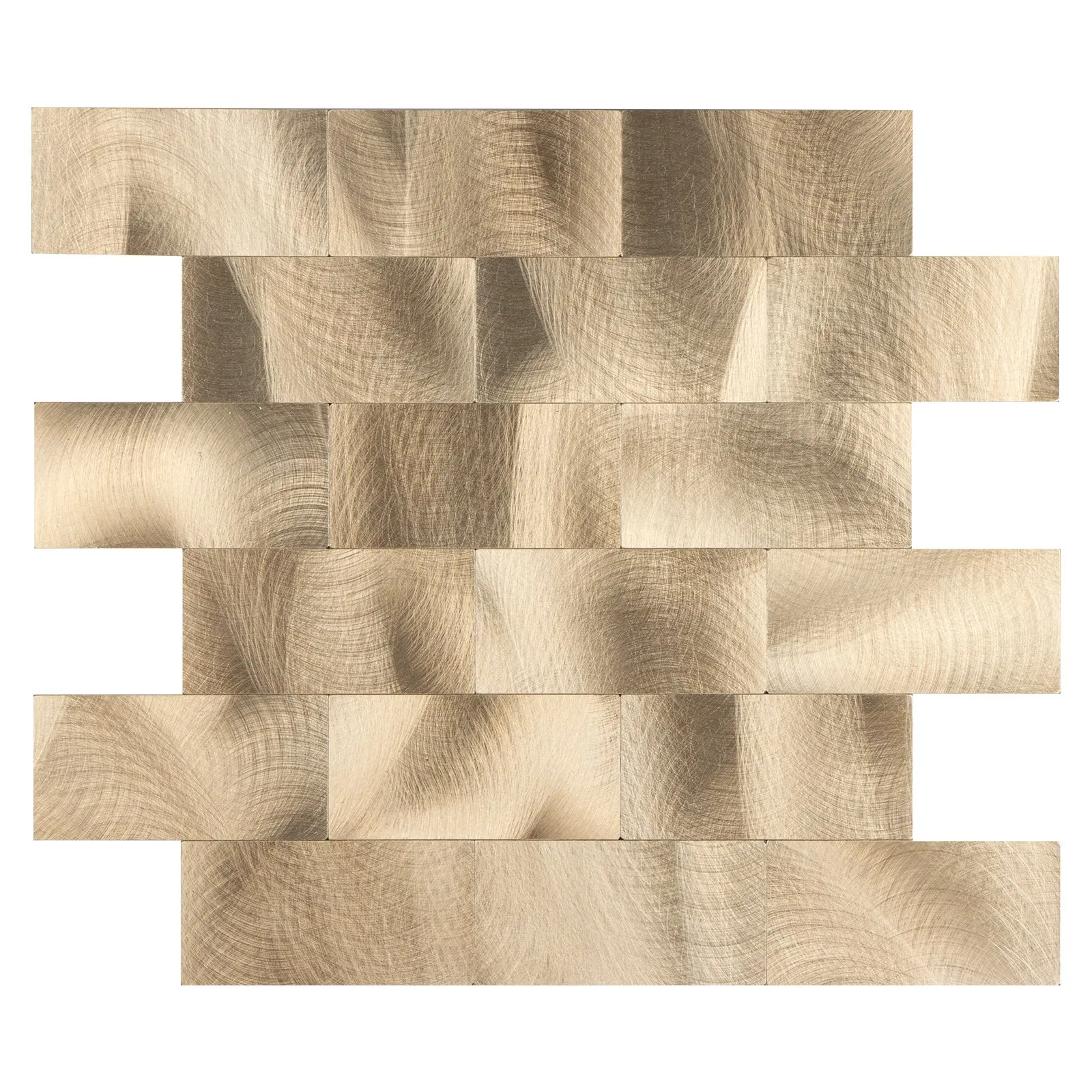 3D мозаика для стен алюминиевая самоклеящаяся