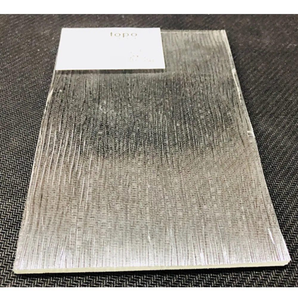 8mm Guangzhou Block Sight/Protect Privacy Wood Pattern Glass (CP-TP)