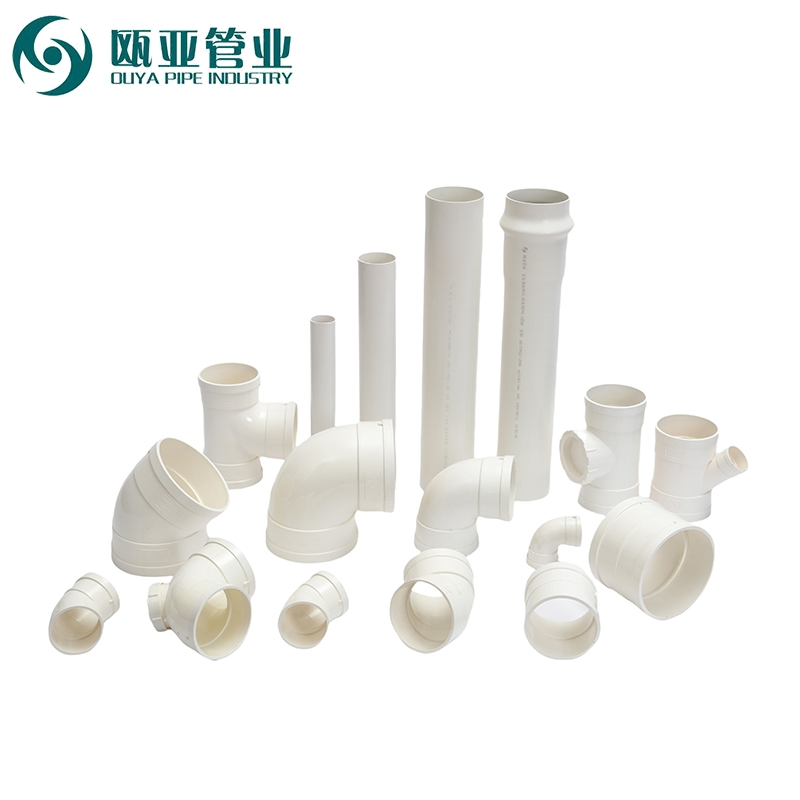 Equal Tee Wye Elbow White UPVC Plastic Drain Water PVC Pipe Fittings