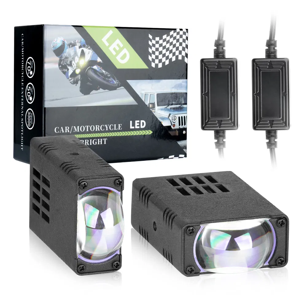 Мини-фара BKR 30W для мотоцикла, 6000/3000K