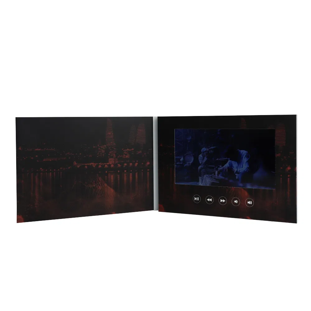 2025 Newest Products LCD Screen Video Catalogue