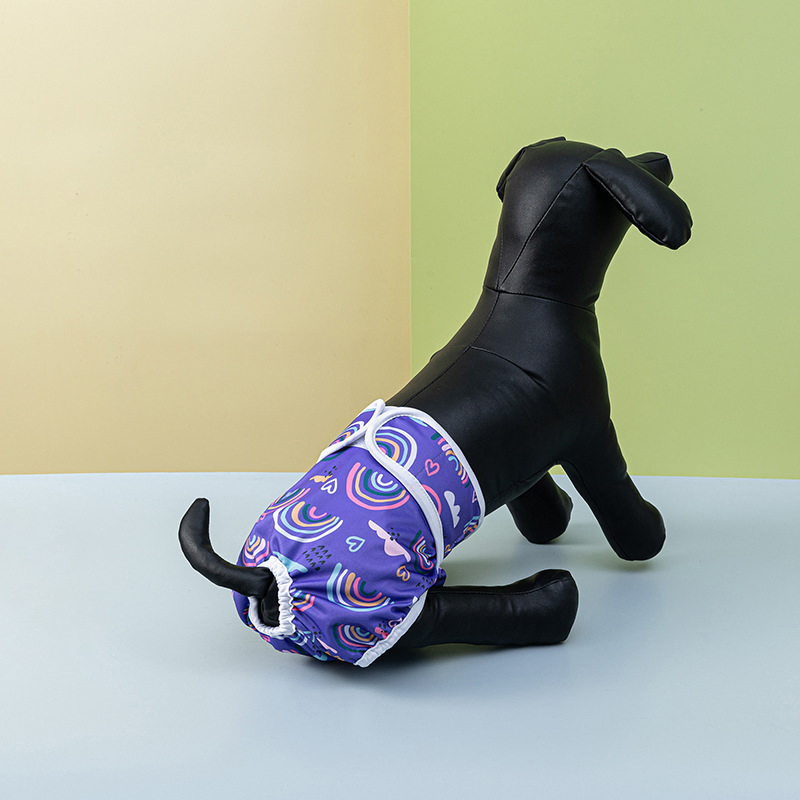 Pet Cloth Diapers, Pet Physiological Pants, Washable Female Dog Cloth Diapers, Anti-Harassment Pet Sanitary Pants