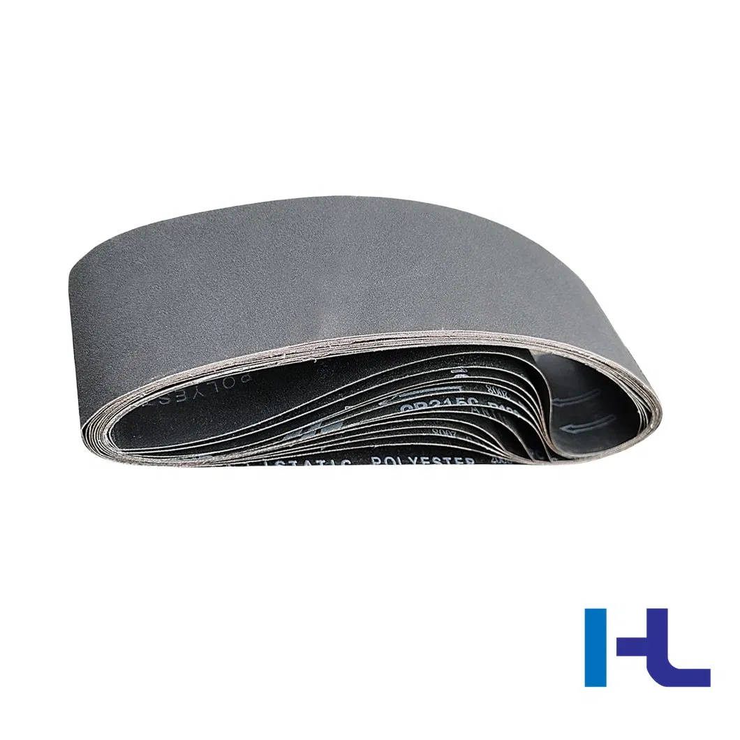 Silicon Carbide Abrasive Cloth Endless Sanding Belts for Polishing Wood Stainless Steel Metal Surface Grinding and Rust Removing