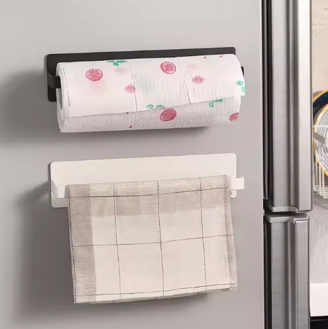 Kitchen Under Cabinet Stainless Steel Paper Towel Storage Holder Kitchen Organizer Wm-1
