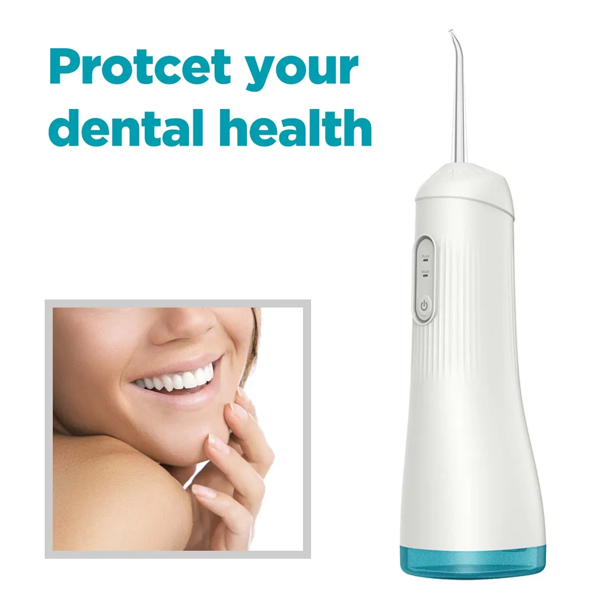Teeth Oral Irrigator Dental Manufacturer Portable Tooth Cleaner Mouth Shower Wash Machine USB Rechargeable Water Flosser