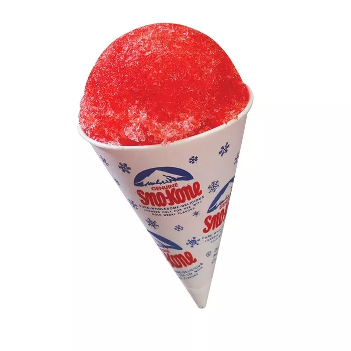 Hyde Disposable 6oz Ice Cream Snow Paper Cone Cup