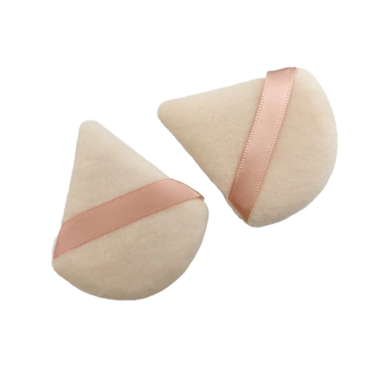 Customized Portable Triangle Cushion Washable Versatile Cotton Makeup Powder Puff