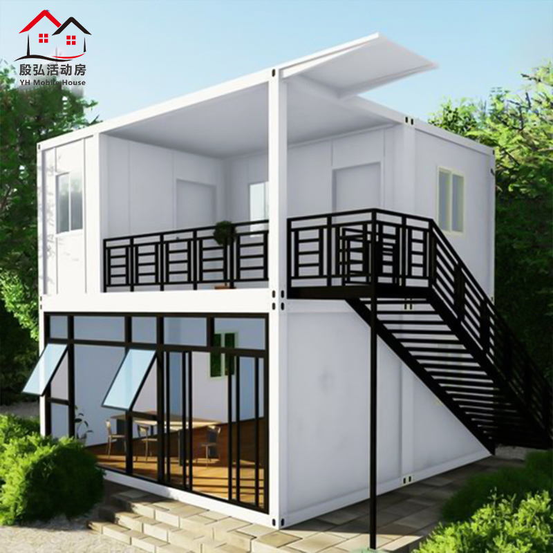 Easy to Move and Install 20FT Foldable Collapsible Flat Pack Container House with Bathroom
