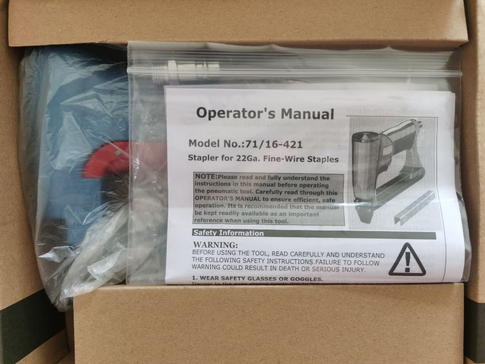 Пневматический степлер KYA 7116L для скоб 71 типа