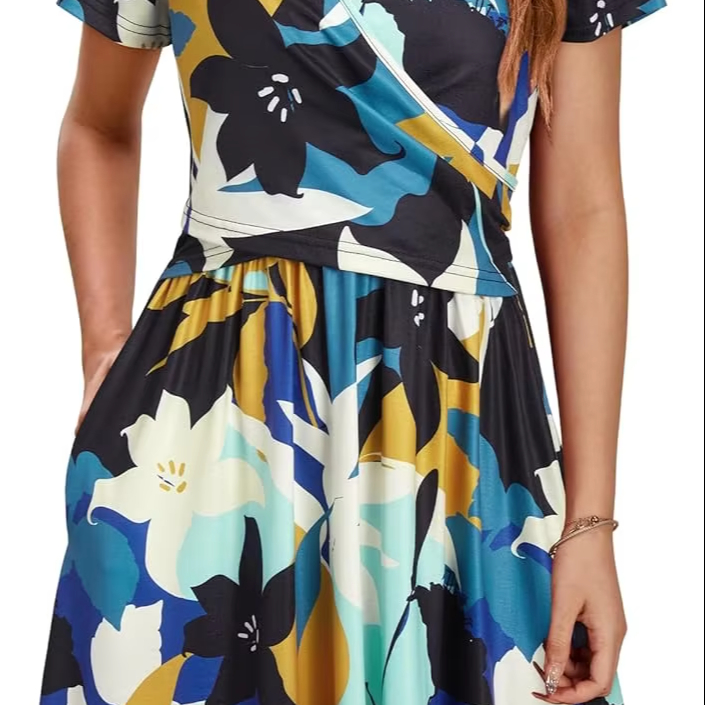 Платье женское полиэстер разные цвета