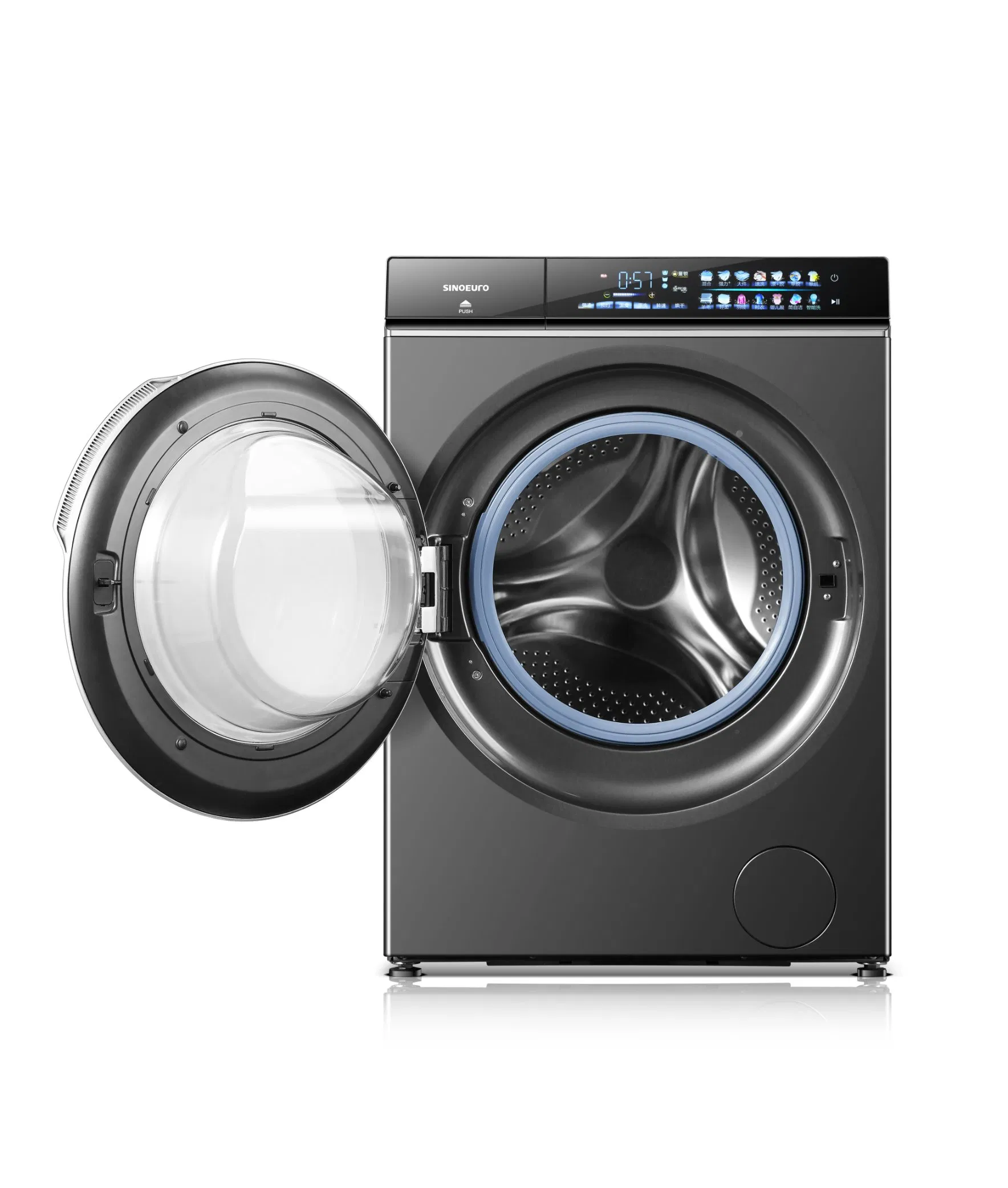 Compact 13 Kg White Washer Dryer Combo for Modern Homes