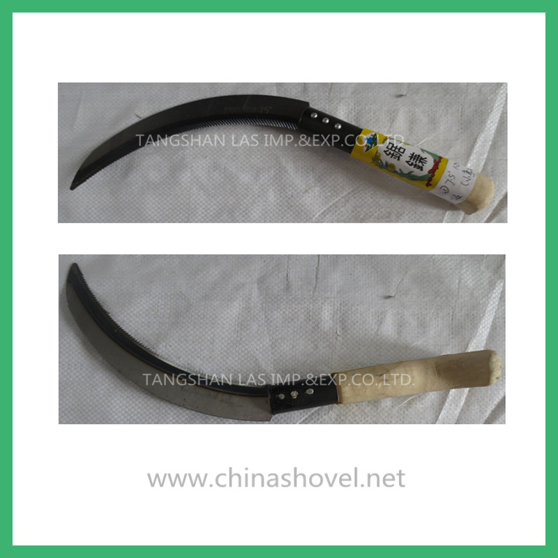 Sickle Wood Handle Hand Tool