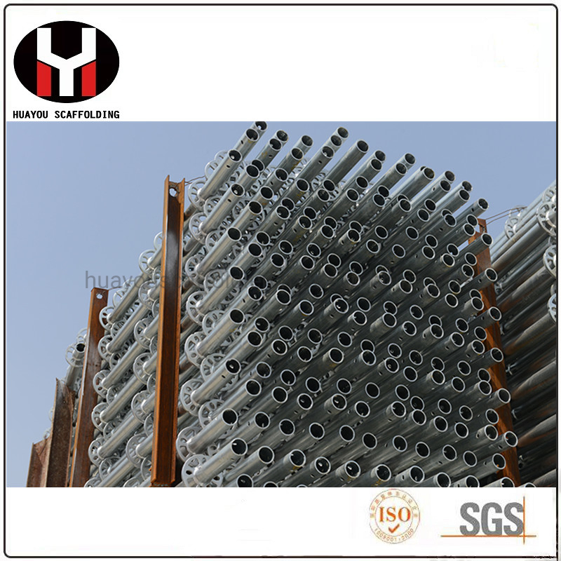 Construction Modular System Scaffolding HDG Ringlock with Staircase Platform