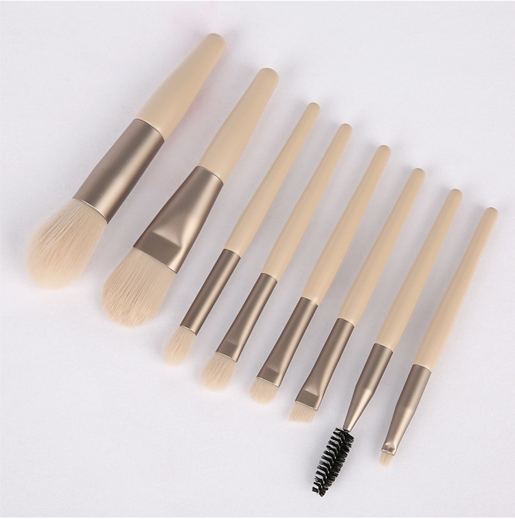 Makeup Brush Manufacturers 8PCS Portable Cosmetic Blush Brush Makeup Brush