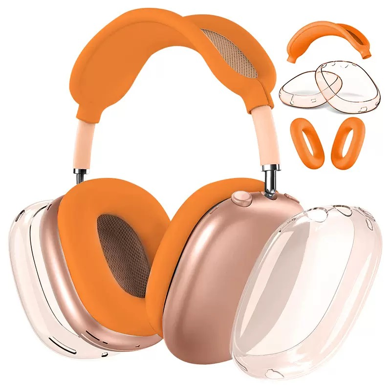 High Quality Clear Soft TPU Case for Apple for Airpods Max Headphones CE Certified Anti Yellowing Dustproof Protector