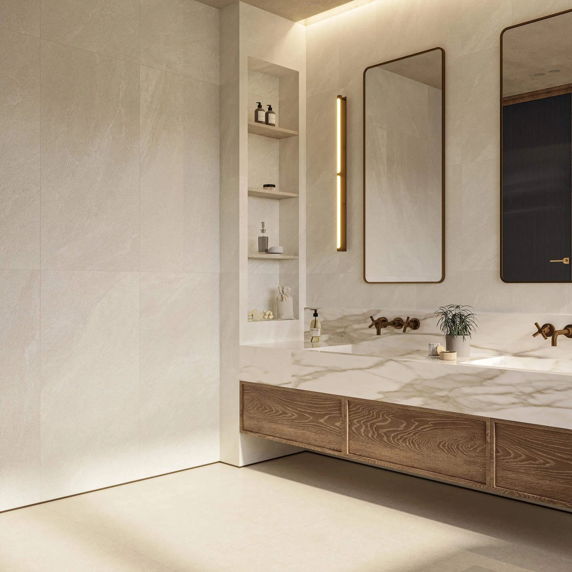 600*1200 mm Multi-Faced Full Body Granular Mold Matt Porcelain Ceramic Floor & Wall Tile with Anti-Slip