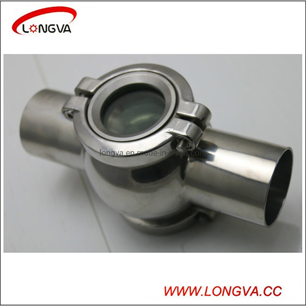 Sanitary Pipe Fitting Stainless Steel Tri Clamp Straight Sight Glass Pipeline Tubular Sight Glass
