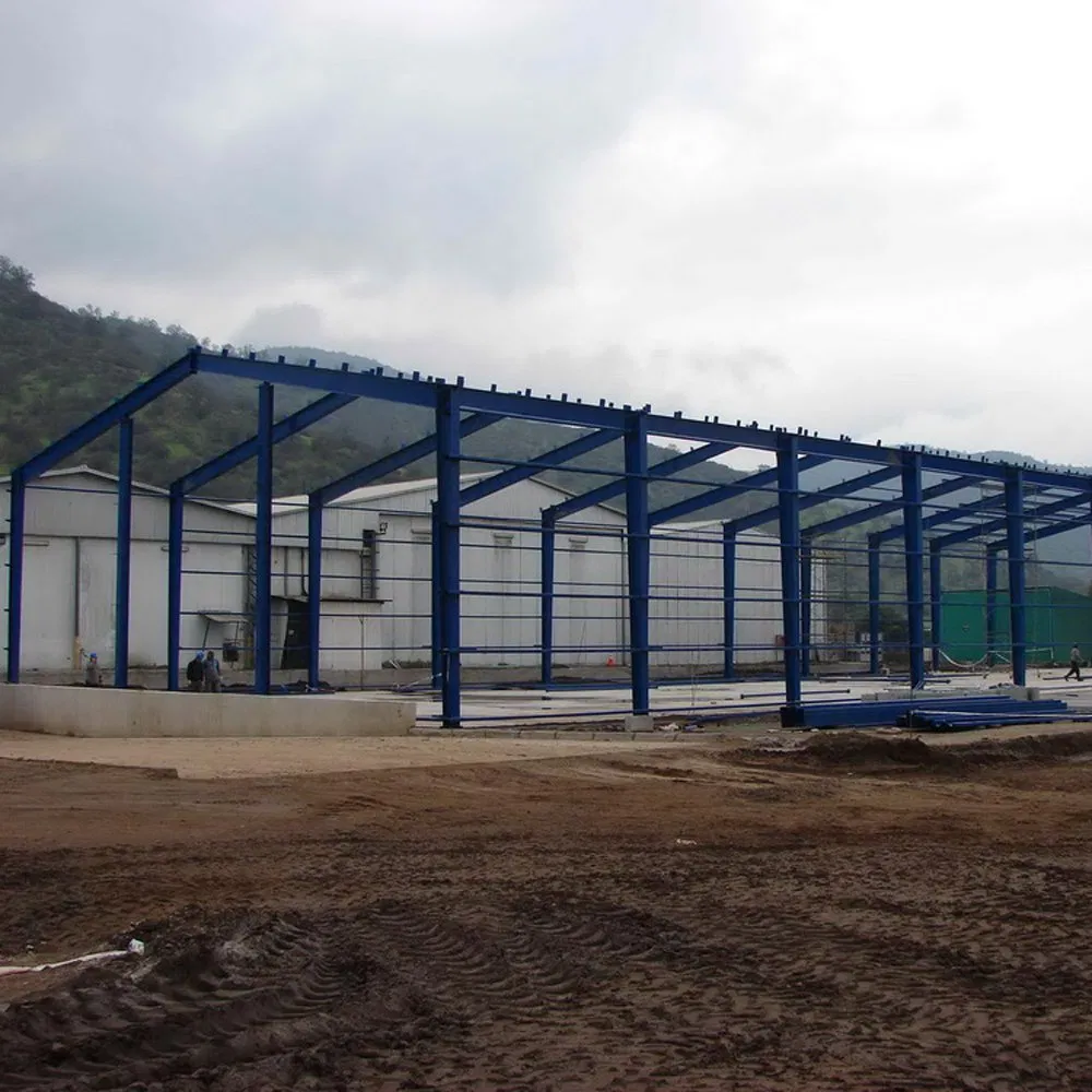 Metal Frame and Roof Sheet with Steel Structure for Workshop Building