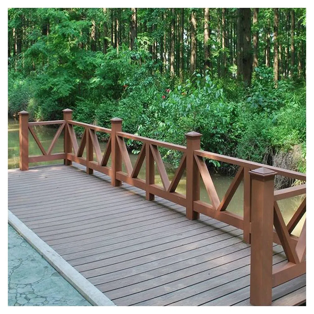 New Waterproof Decorative Panels Garden Composite Wood Eco-Friendly Fencing Outdoor WPC Fence