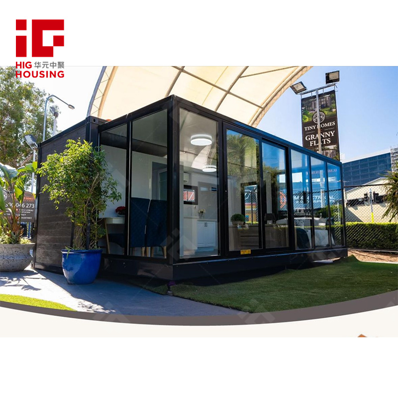 Single Wing Prefabricated Mobile Living Unit Expandable Container House for Home