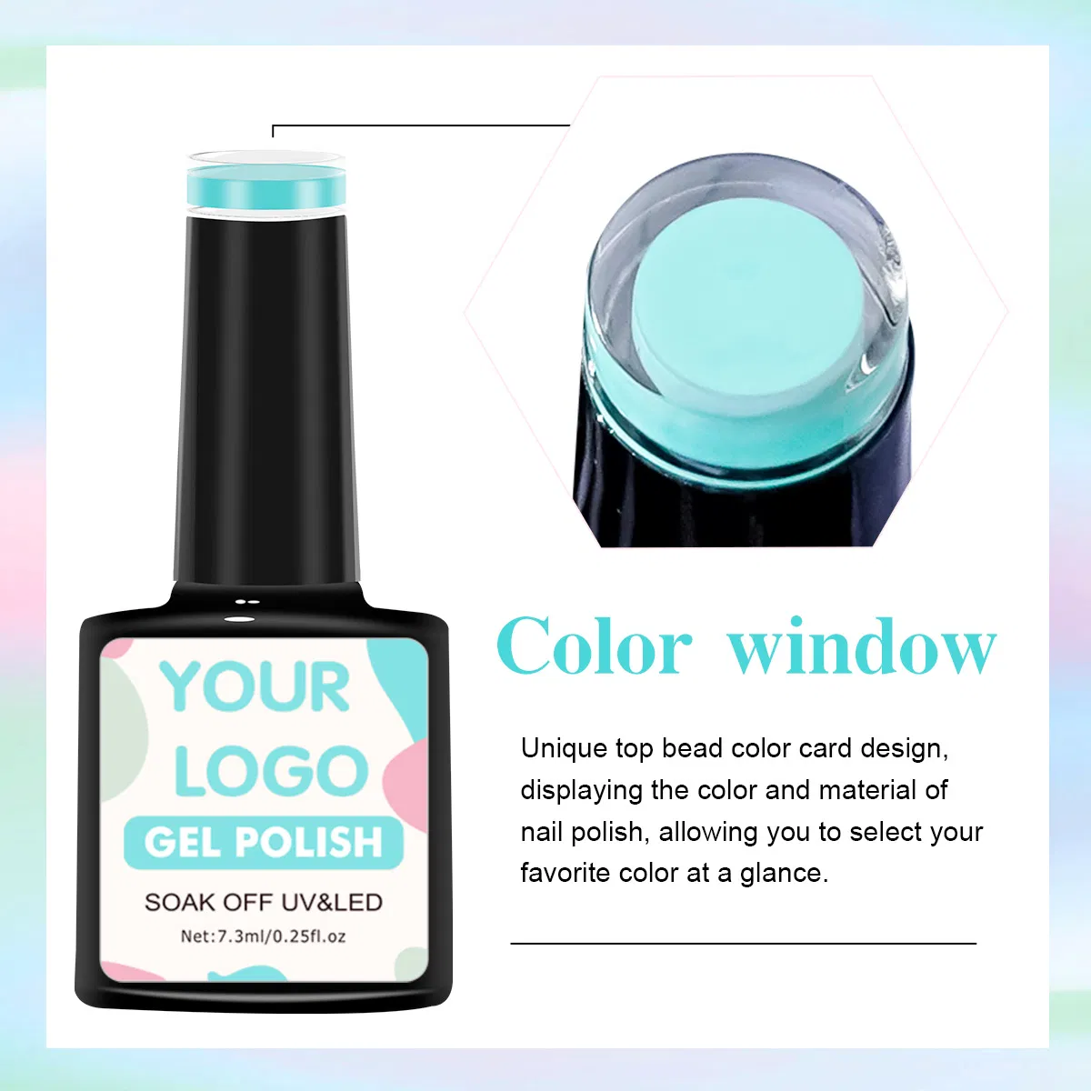 Premium 3D Heart Shape UV Gel Nail Polish DIY Supplies Long Lasting 8ml Polish with Free LED Lamp for Salon Professional Manicure Art
