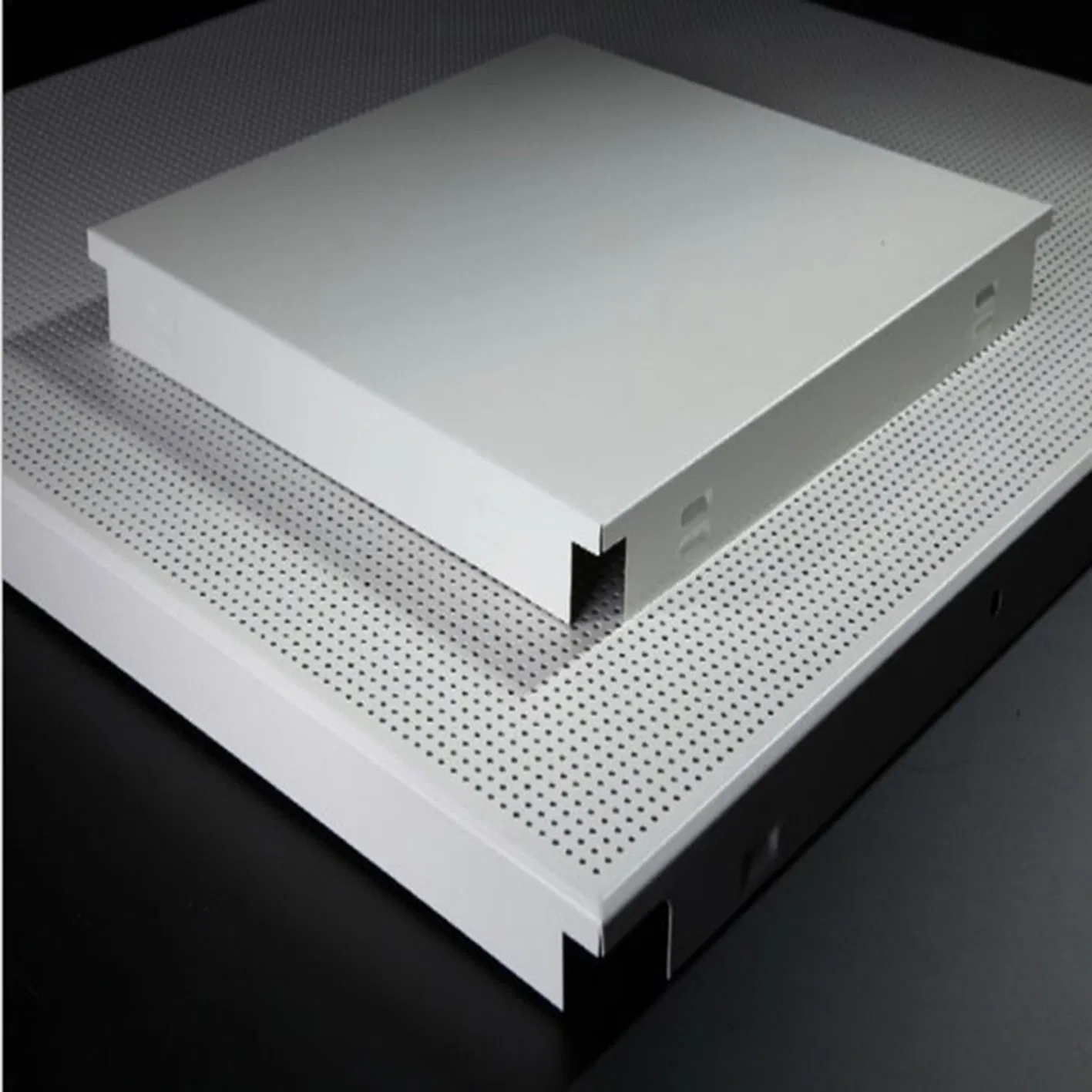 Chic Acoustic Aluminum Metal Ceiling Panel Soundproof Aluminium Acoustic Panel Ceiling Covering Ceiling Decoration