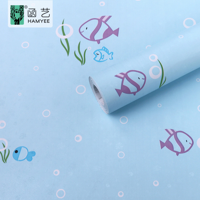 DIY Animal Styles 3D Kids / Children Cartoon Wallpaper for Baby Room / Home