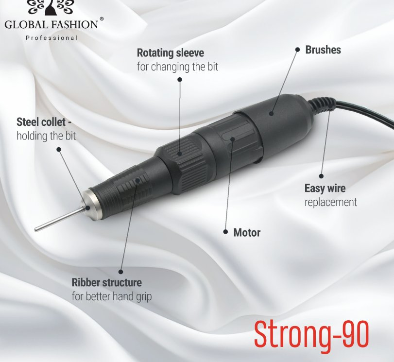 Precise Nail Care Professional Drill Machine Korea Strong 90 Dental Micro Motor