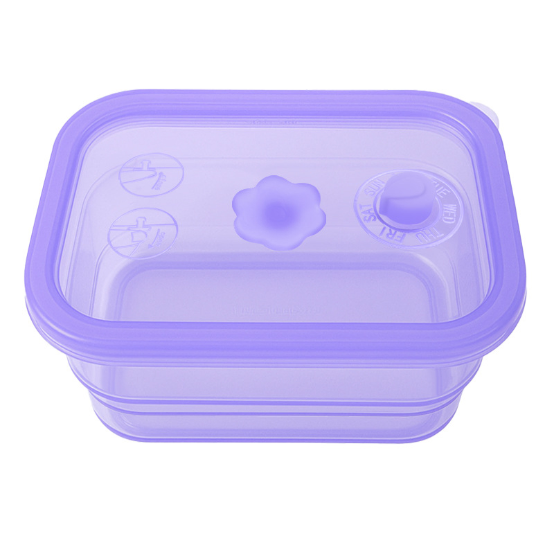 Versatile Compartmentalized Lunch Box for Nutritious Meal Prep
