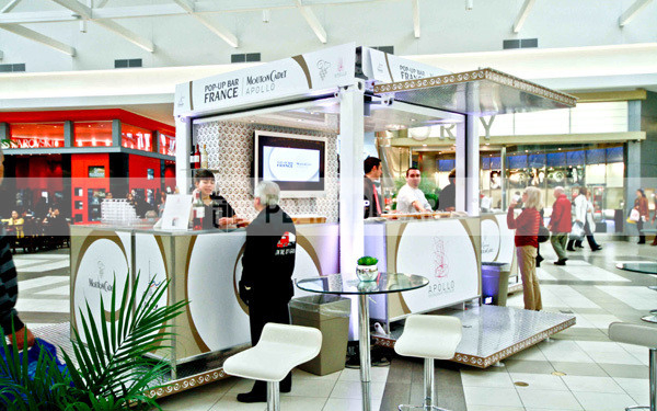 Movable Coffee Shop Modern Container Food Booth Outdoor Kiosks