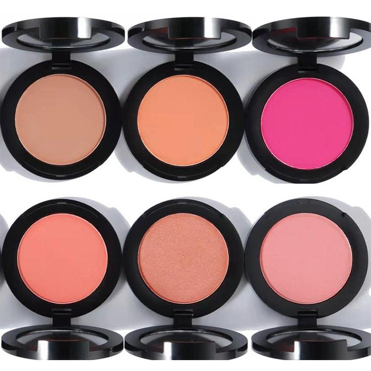Wholesale Custom Vegan Blush Single Face Cheek Tint Orange Blush Private Label